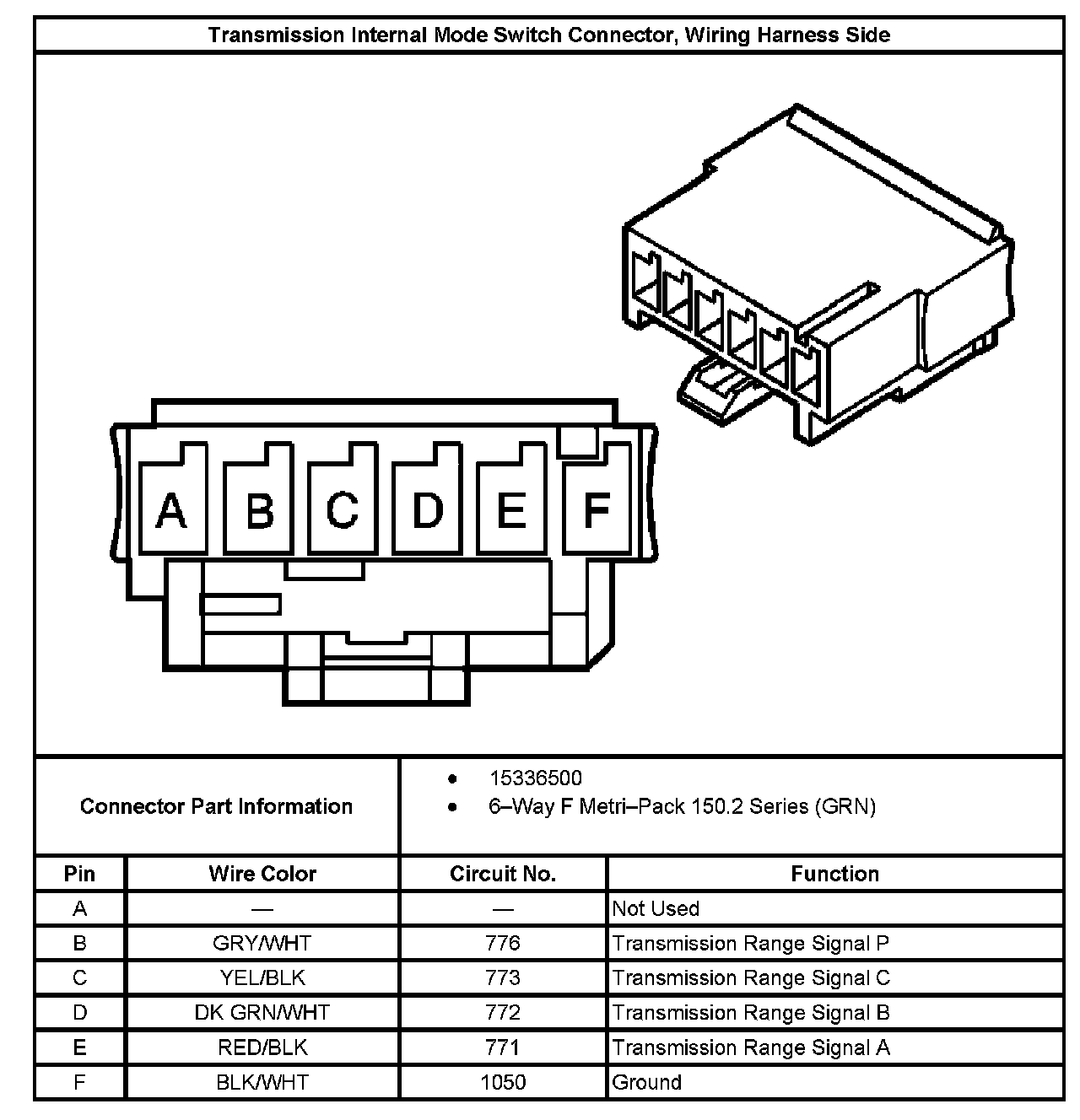Factory service manual diagram