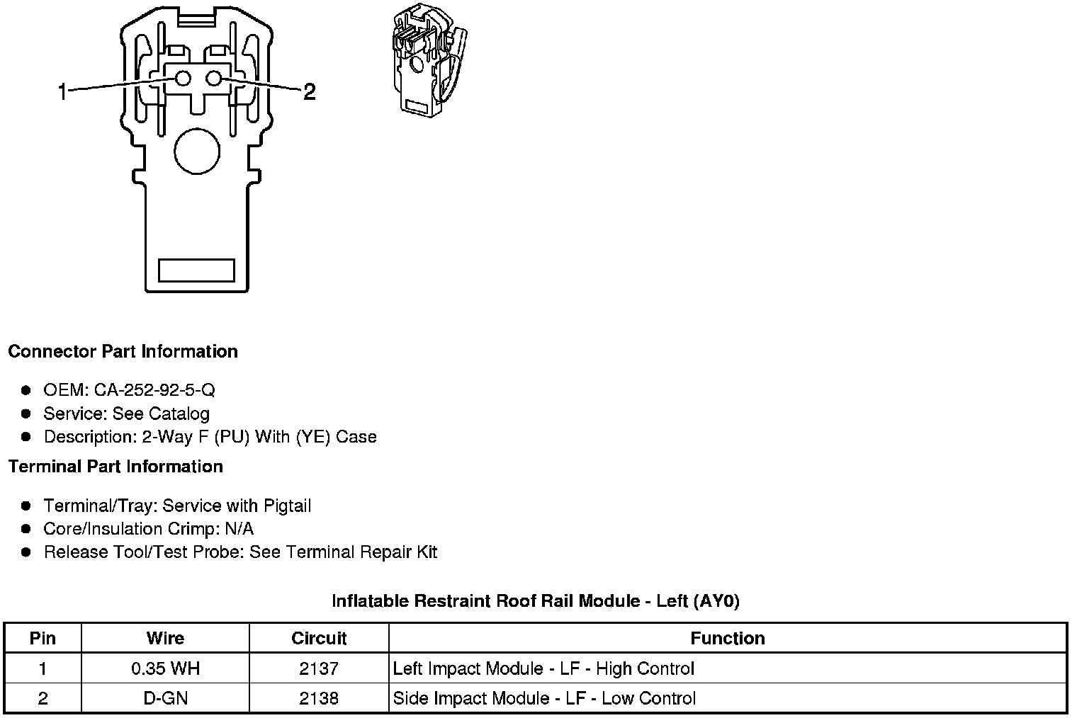 Factory service manual diagram