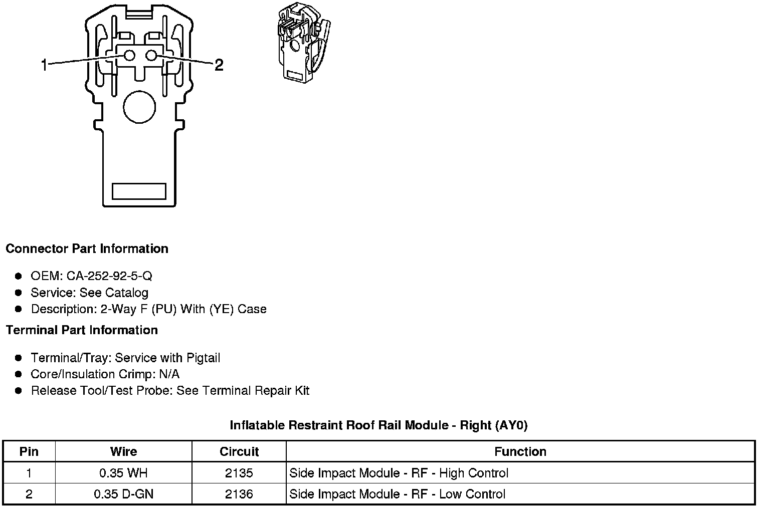 Factory service manual diagram