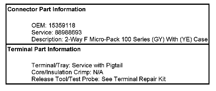 Factory service manual diagram