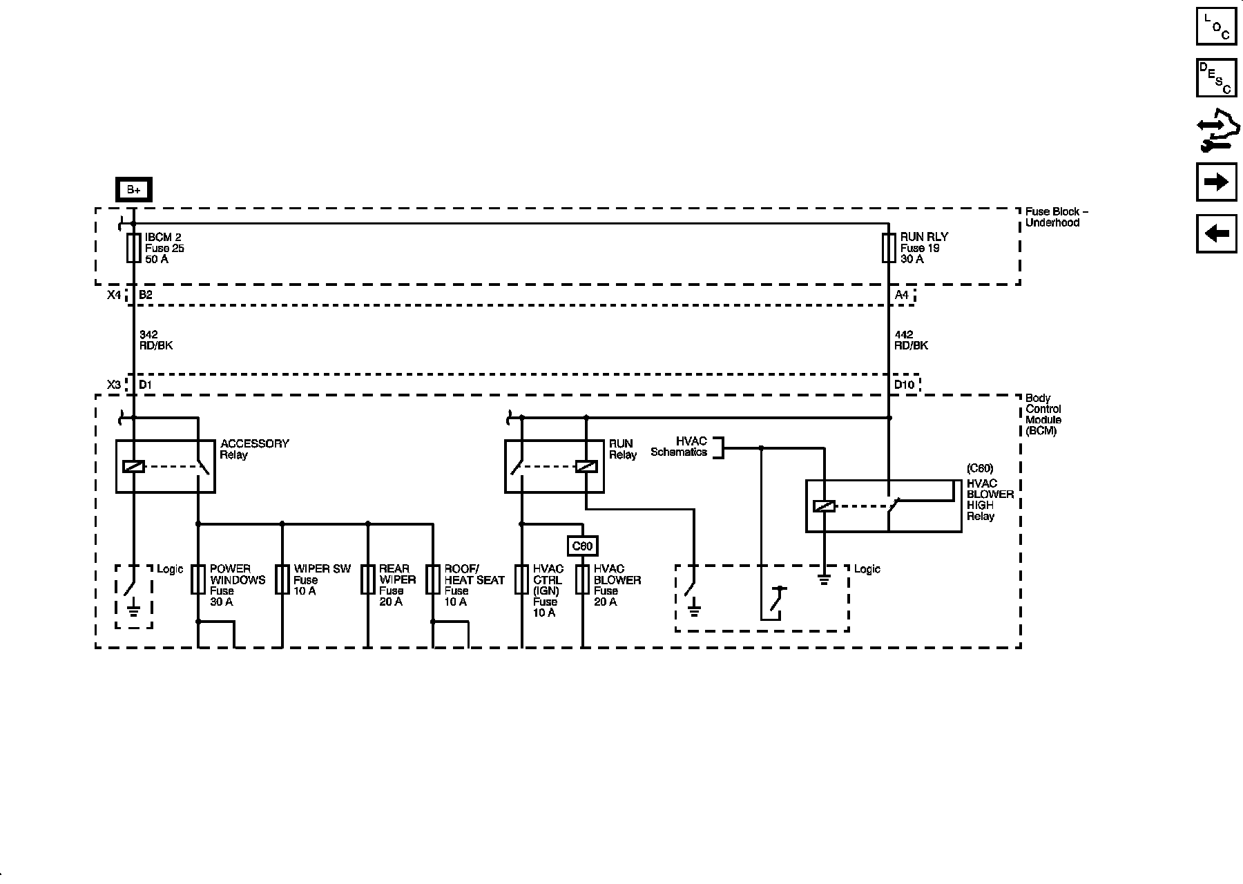 Factory service manual diagram