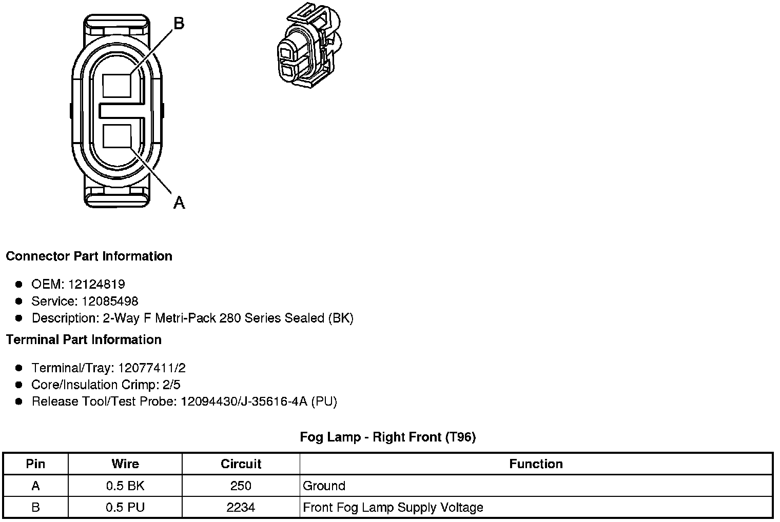 Factory service manual diagram