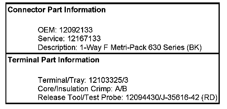 Factory service manual diagram