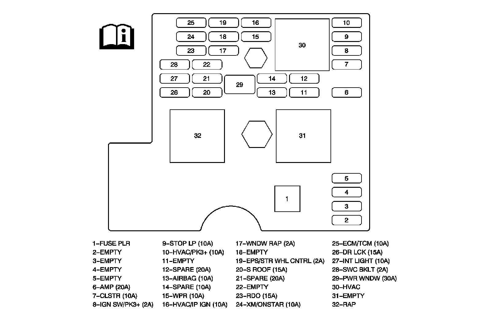 Factory service manual diagram