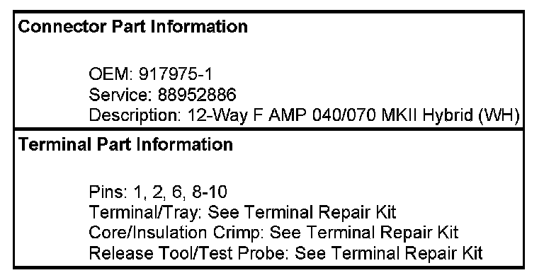 Factory service manual diagram