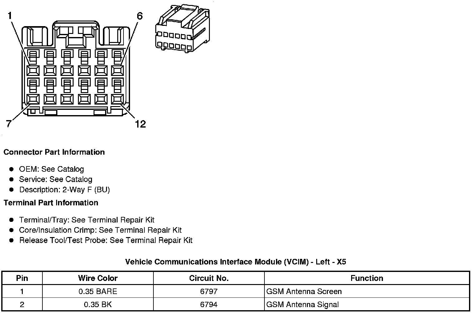 Factory service manual diagram