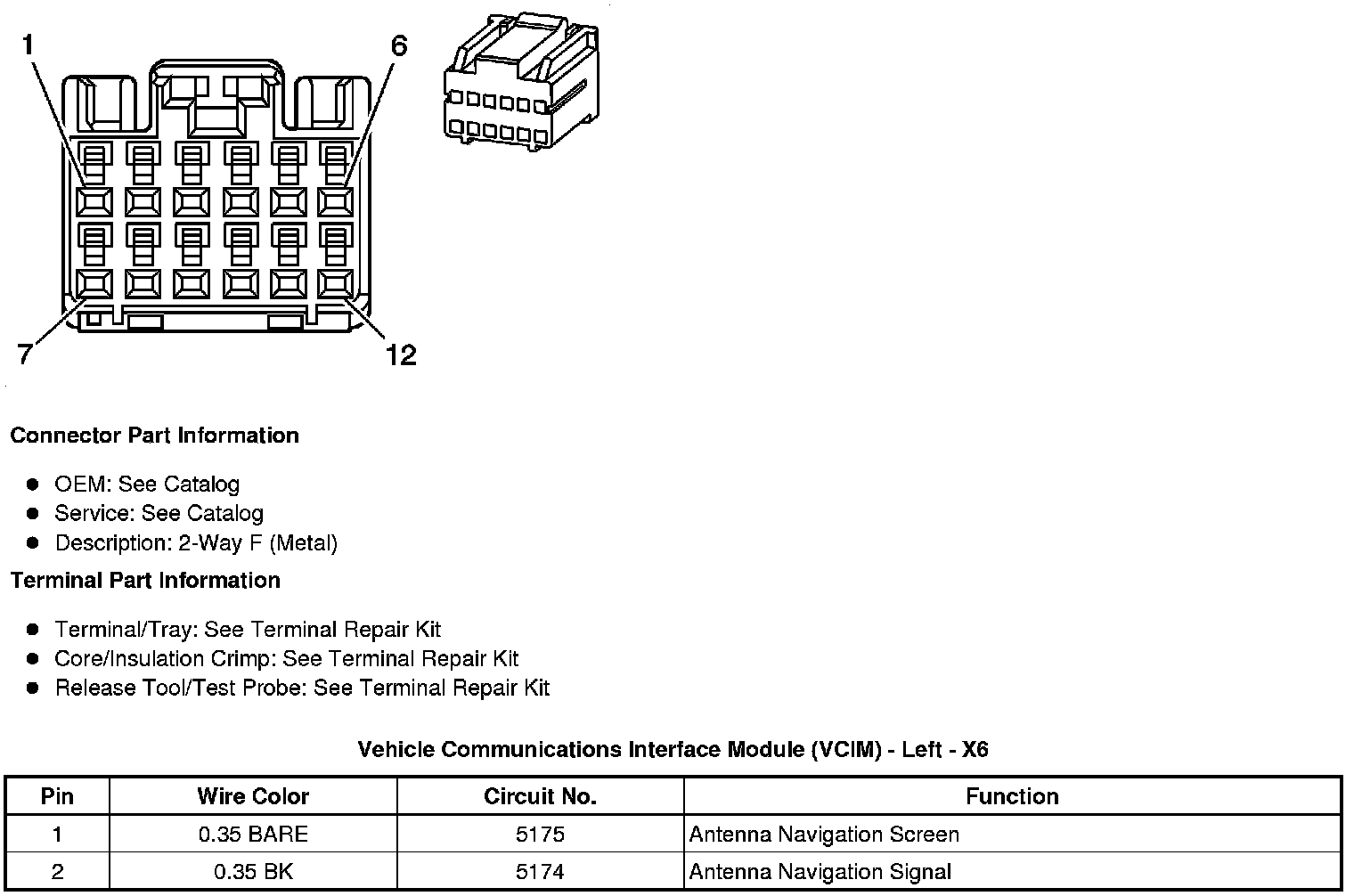 Factory service manual diagram