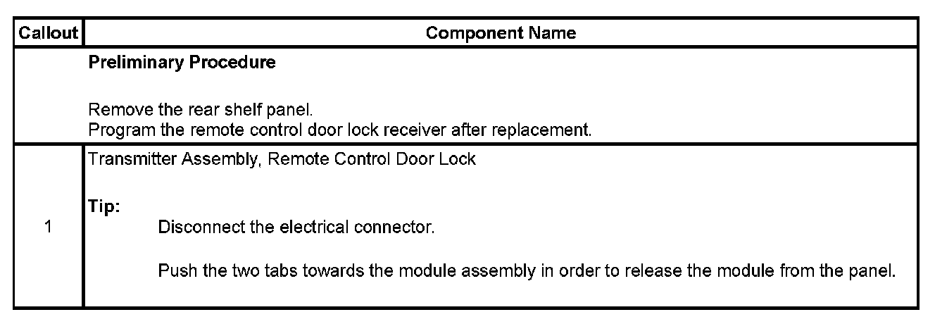Factory service manual diagram