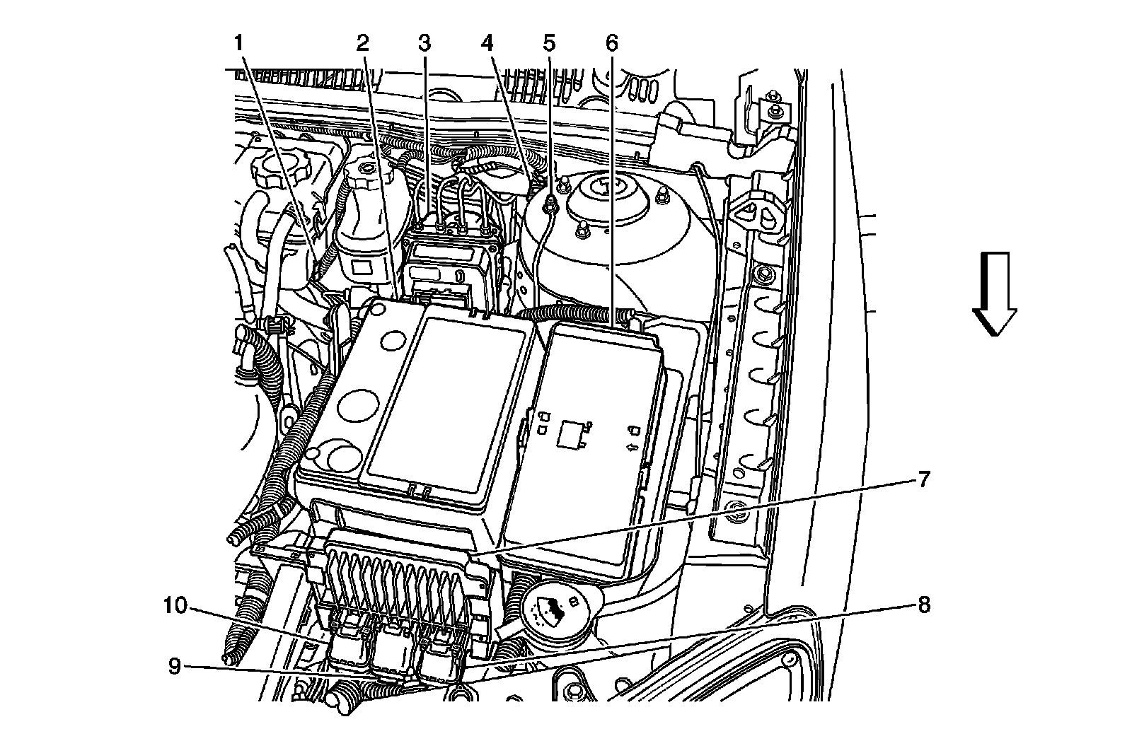 Factory service manual diagram
