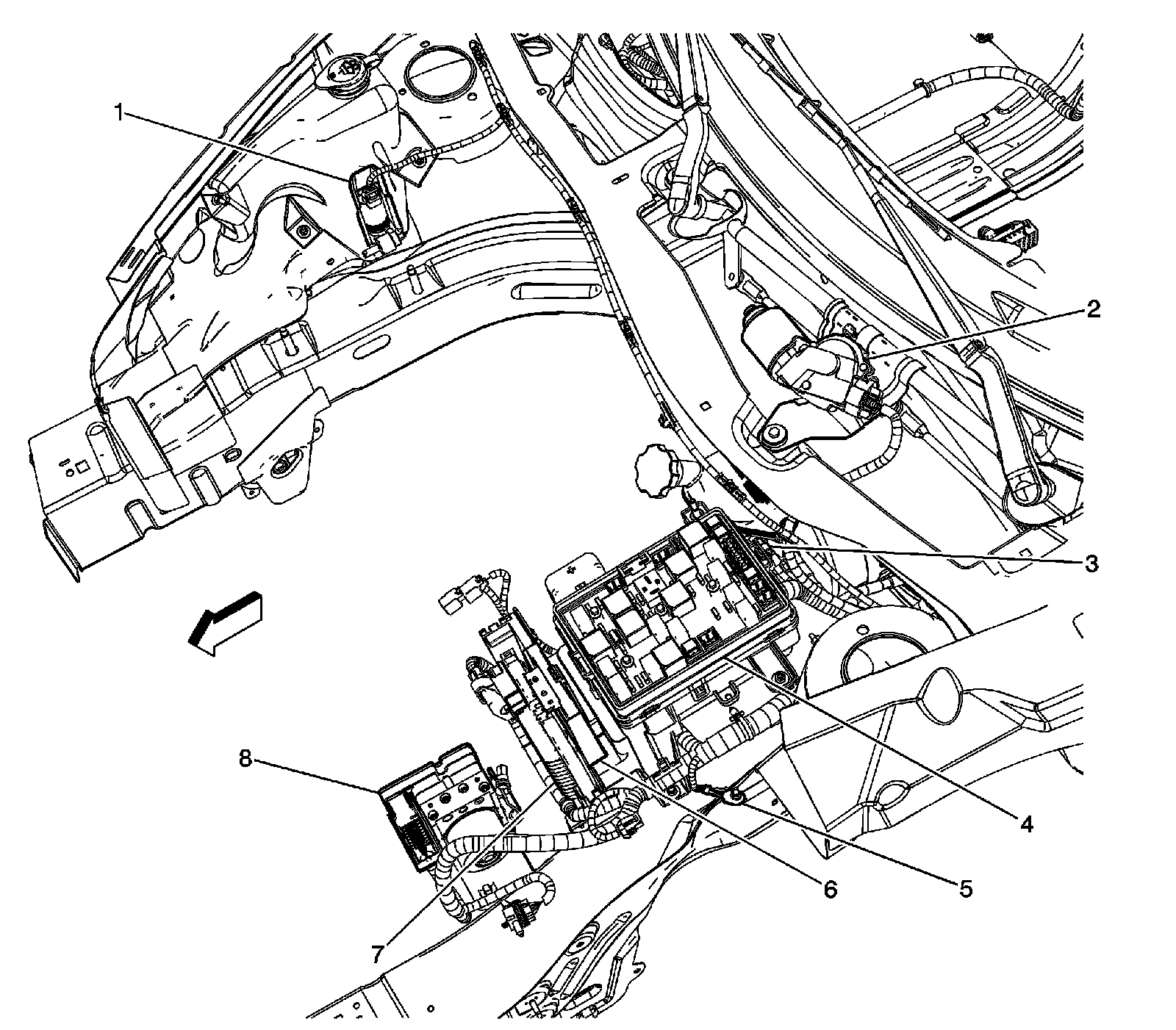 Factory service manual diagram