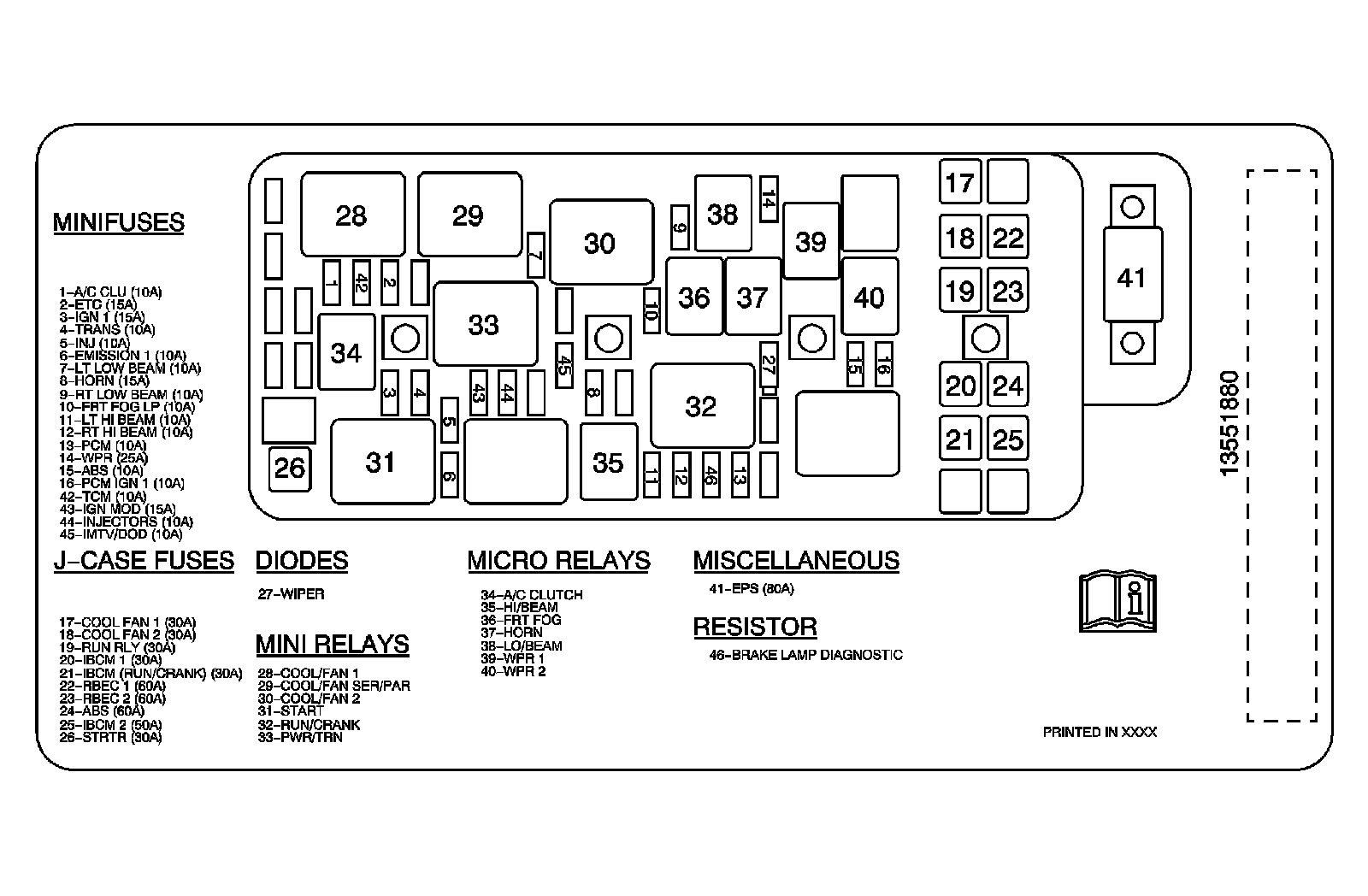 Factory service manual diagram