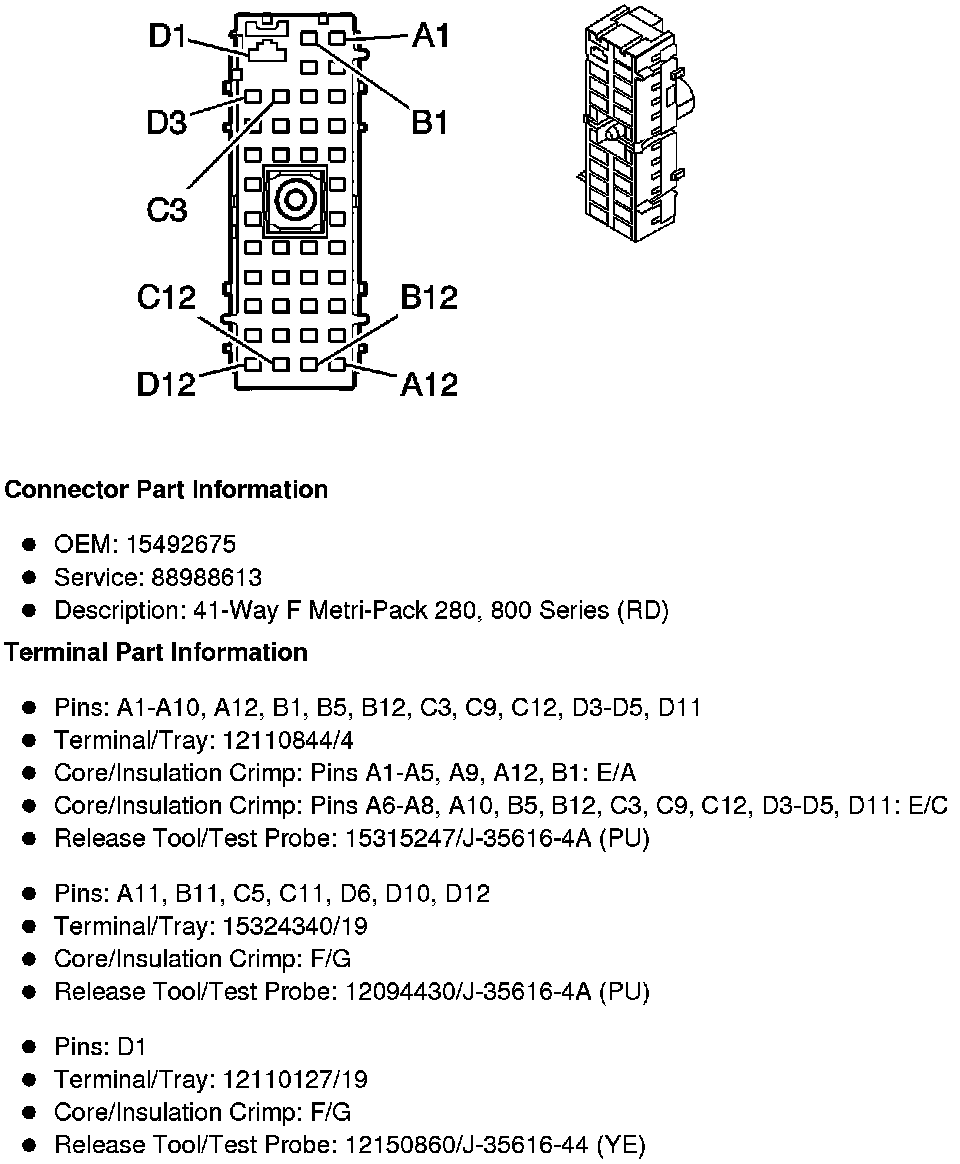 Factory service manual diagram