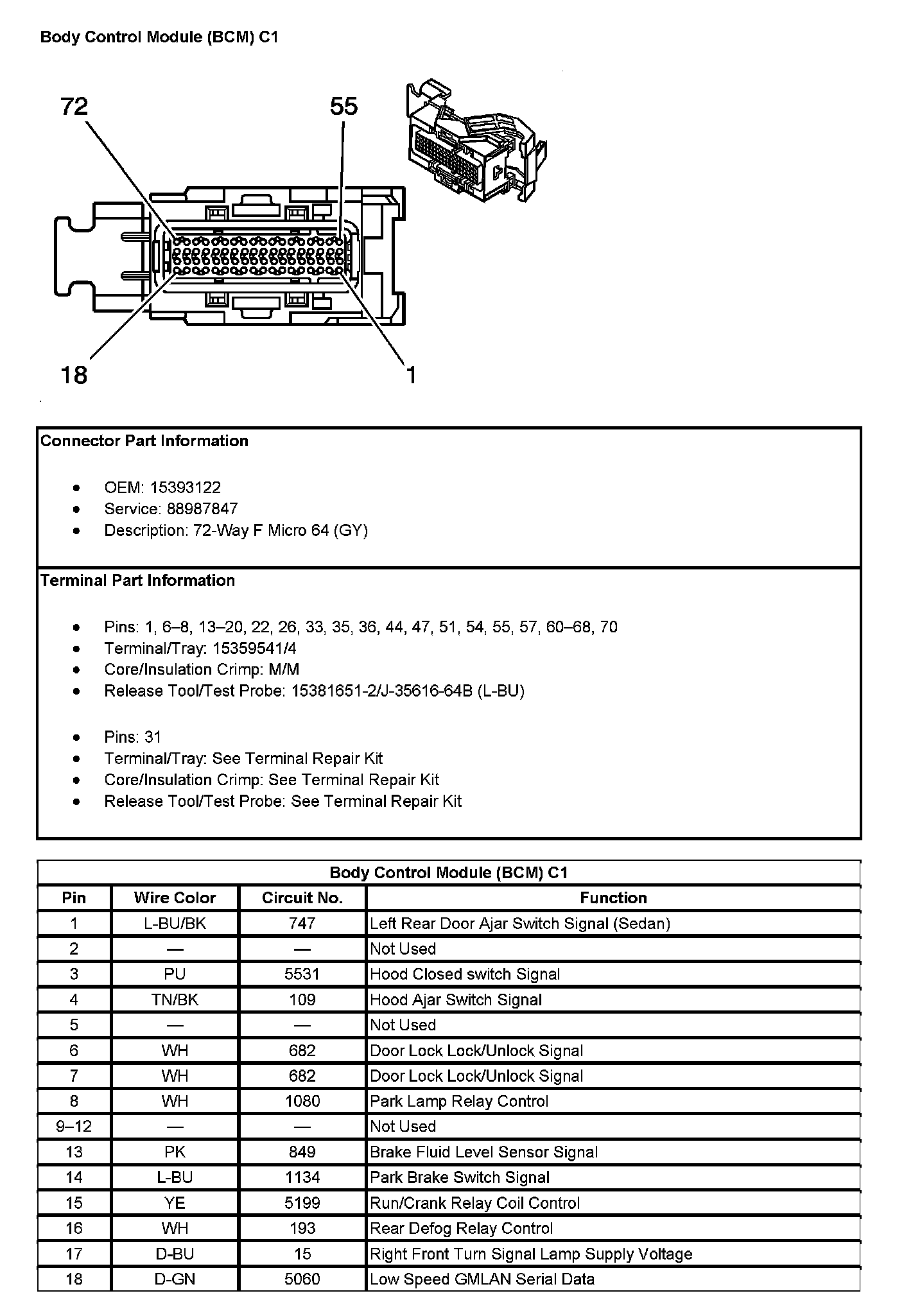 Factory service manual diagram