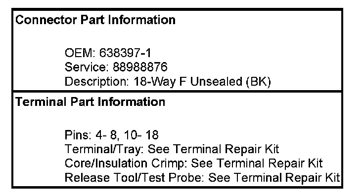 Factory service manual diagram