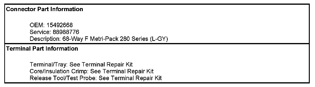 Factory service manual diagram