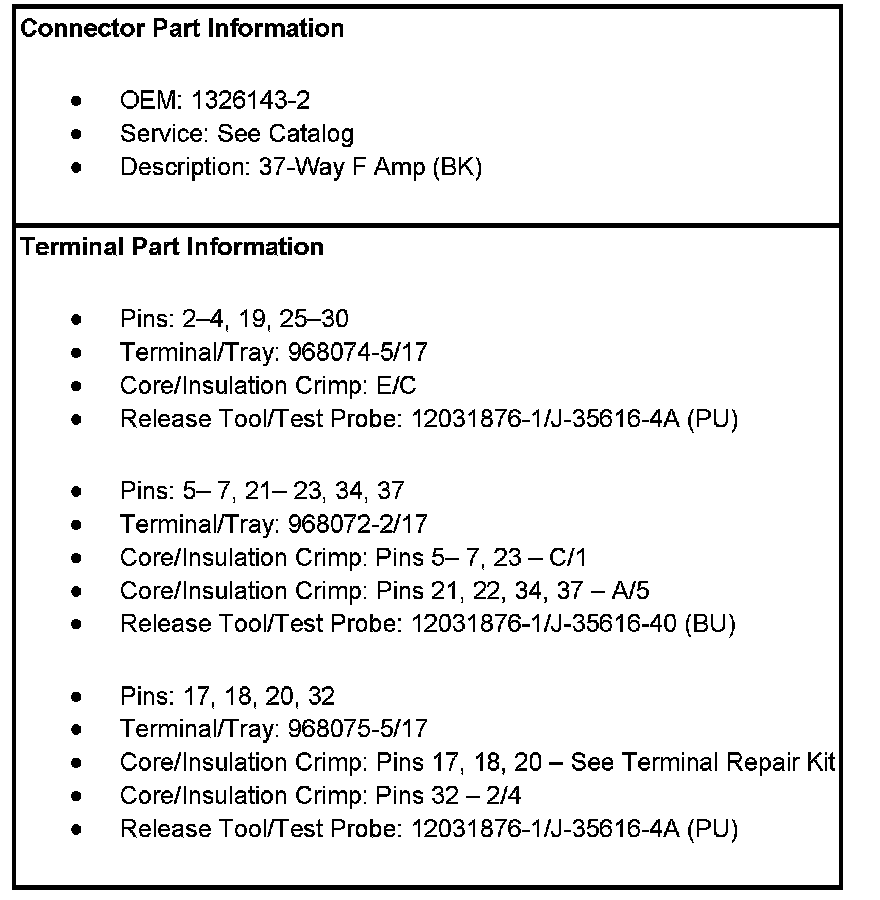 Factory service manual diagram