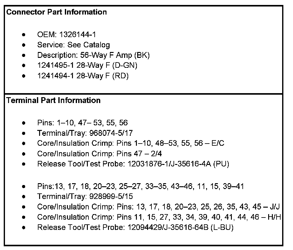 Factory service manual diagram