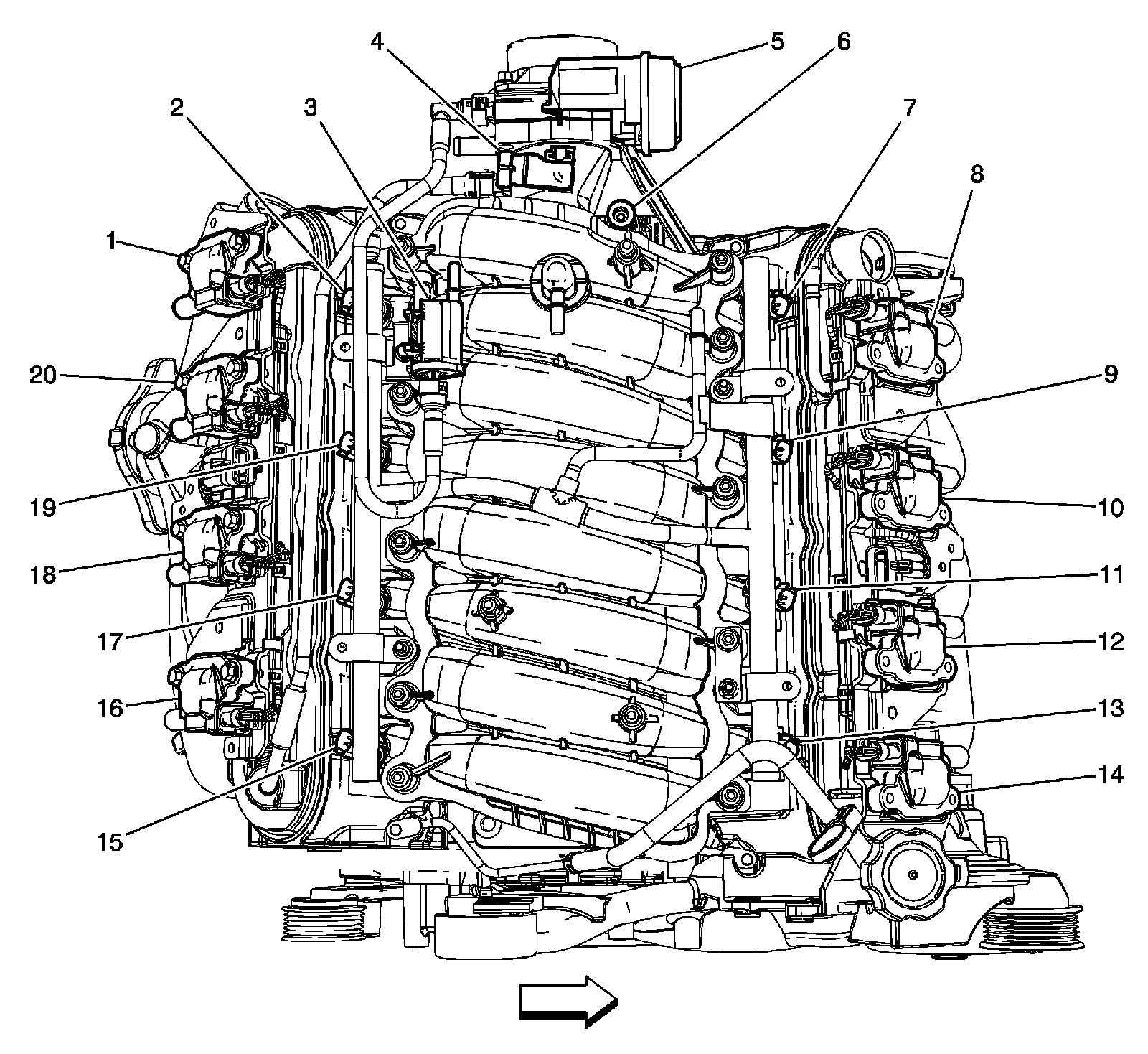Factory service manual diagram