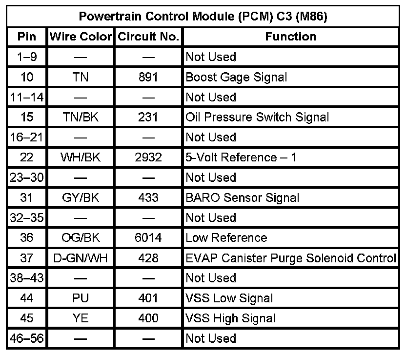 Factory service manual diagram