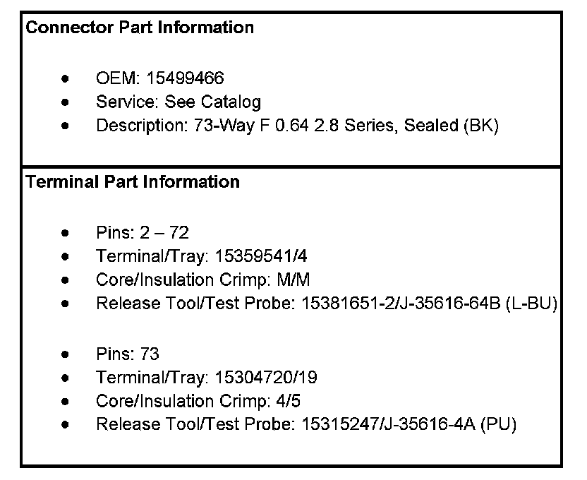 Factory service manual diagram