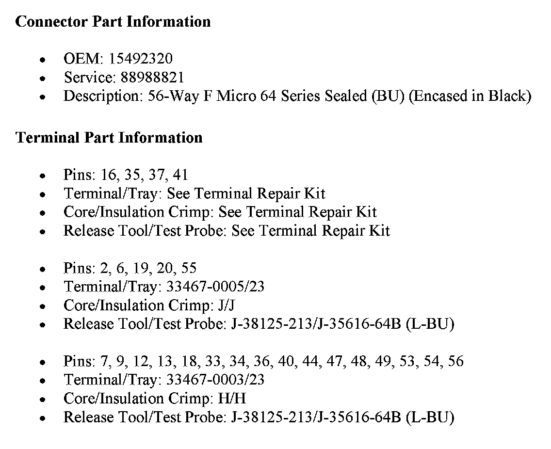 Factory service manual diagram
