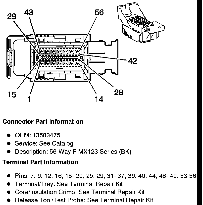 Factory service manual diagram