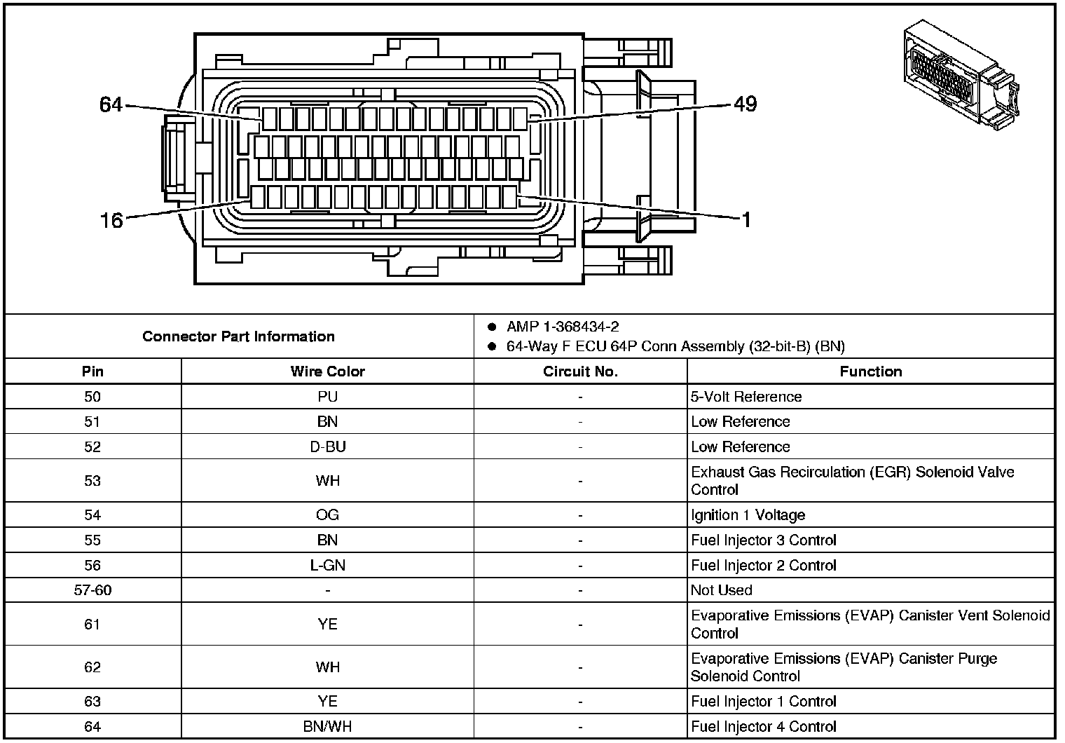 Factory service manual diagram