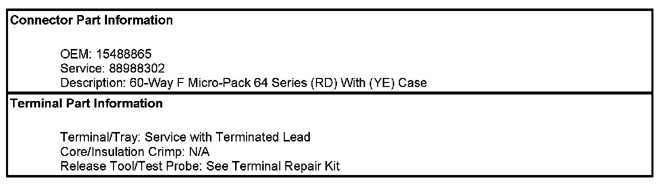 Factory service manual diagram