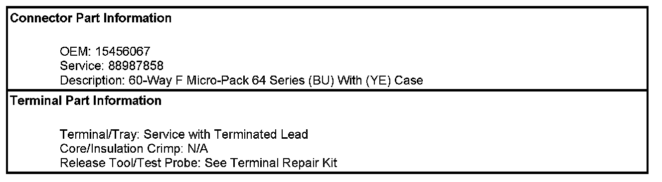 Factory service manual diagram