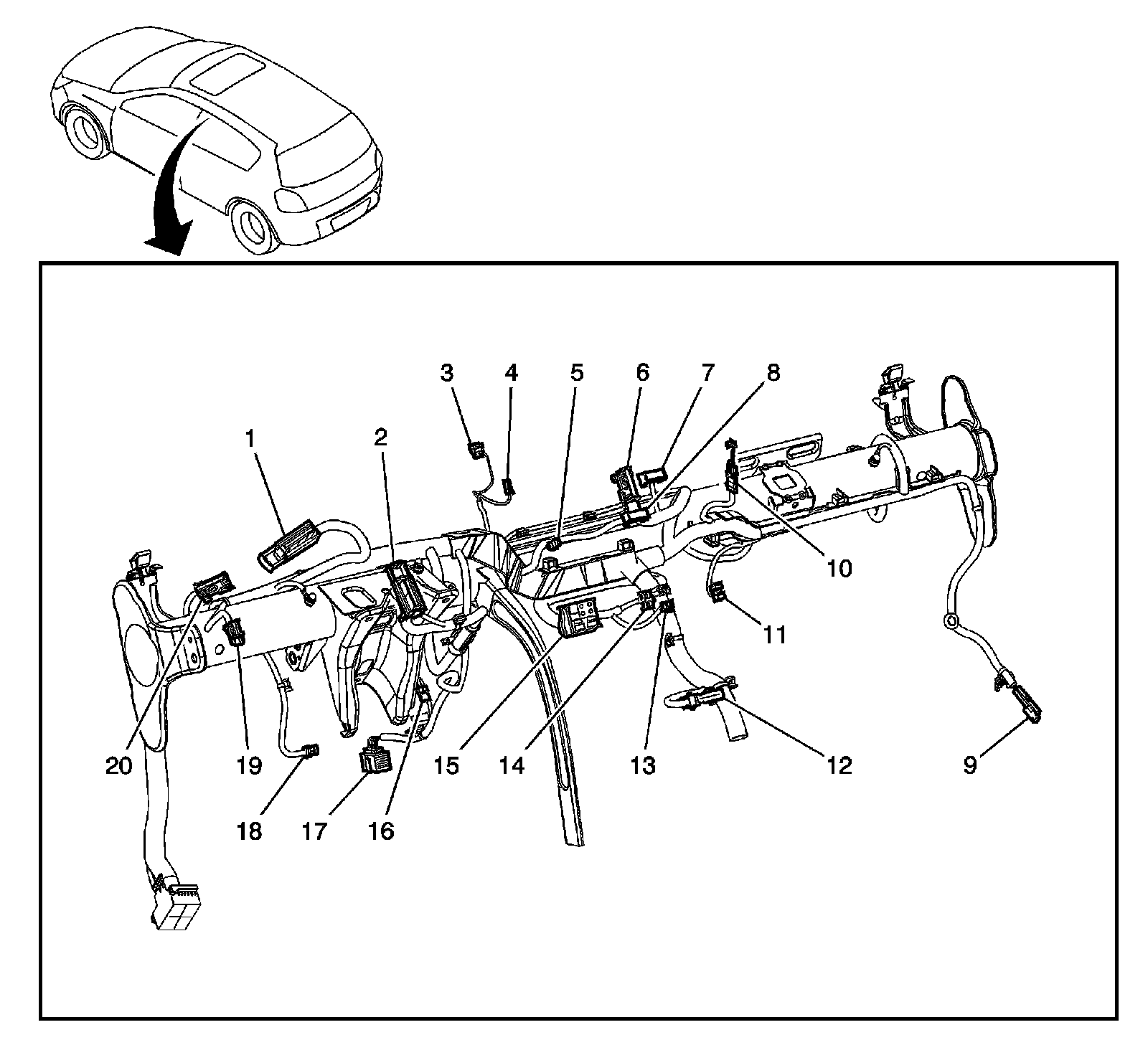Factory service manual diagram