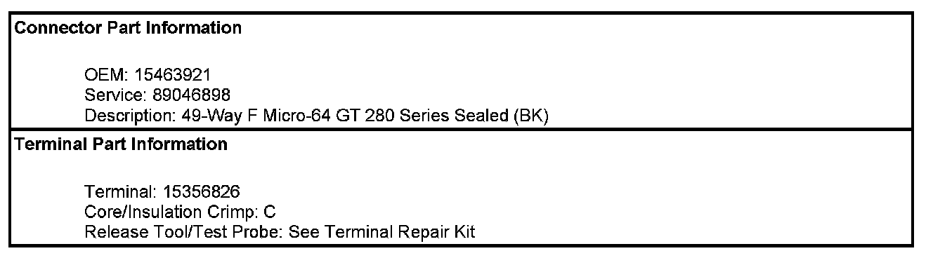 Factory service manual diagram