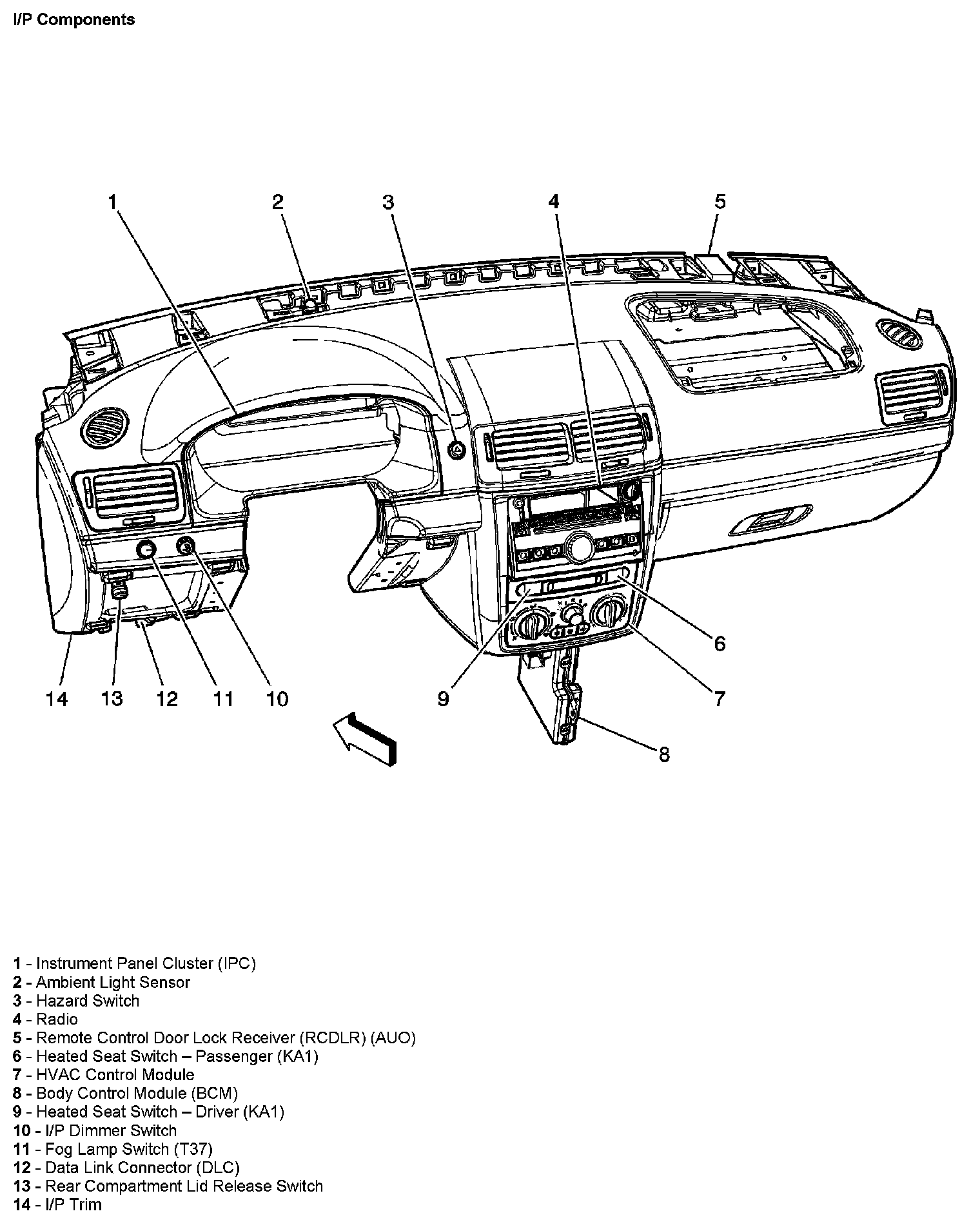 Factory service manual diagram