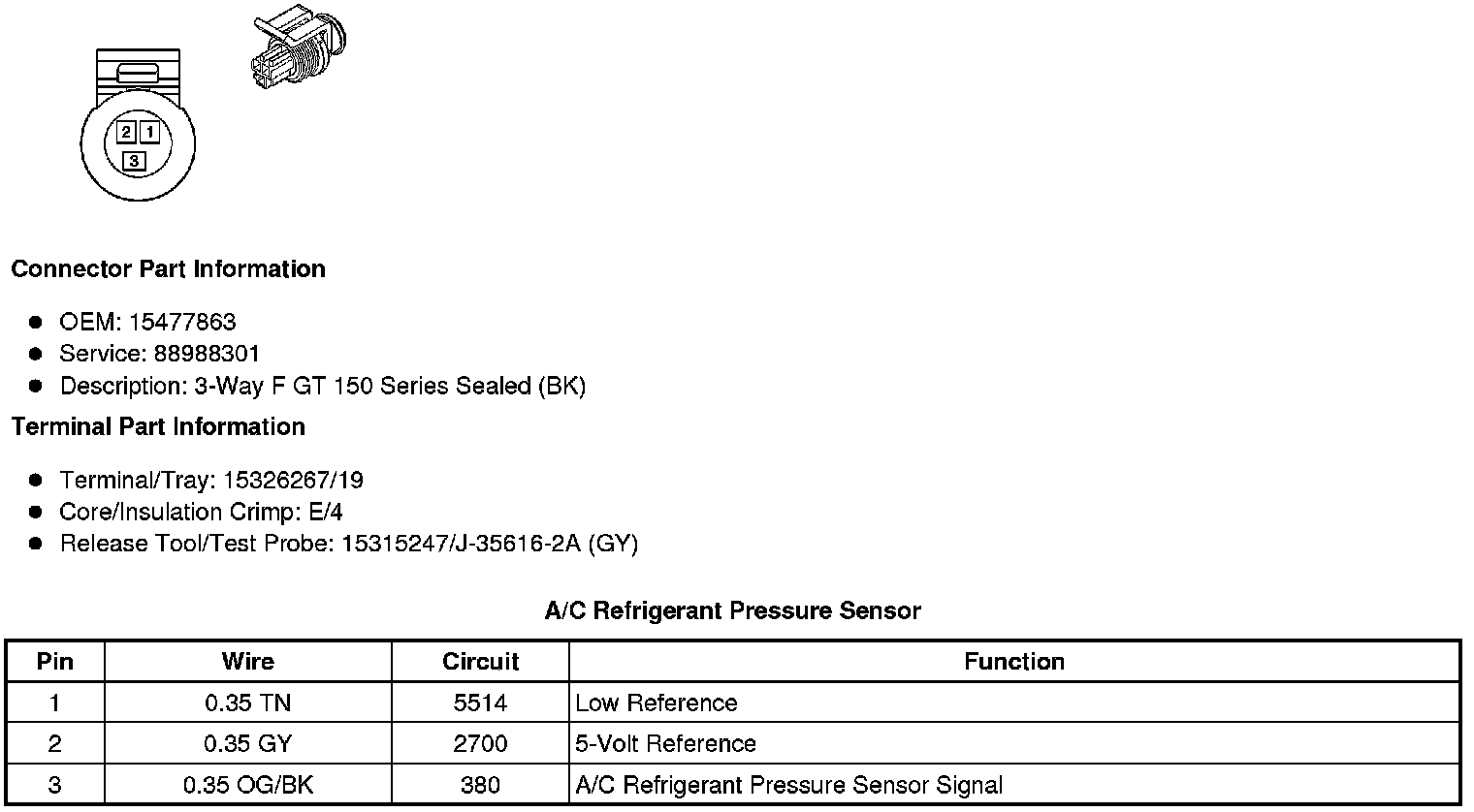Factory service manual diagram