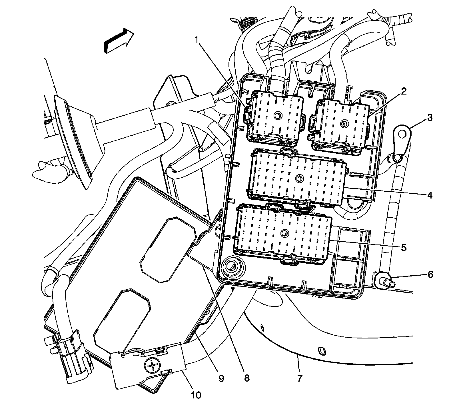 Factory service manual diagram