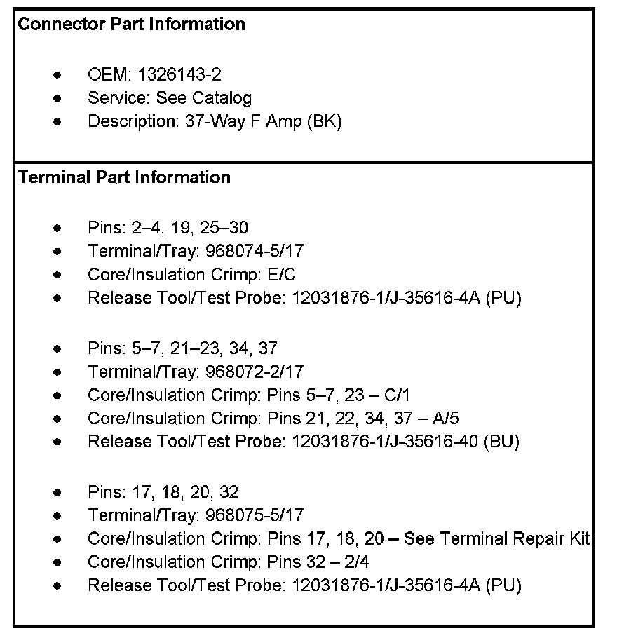 Factory service manual diagram