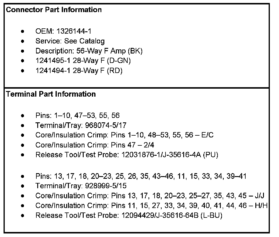 Factory service manual diagram
