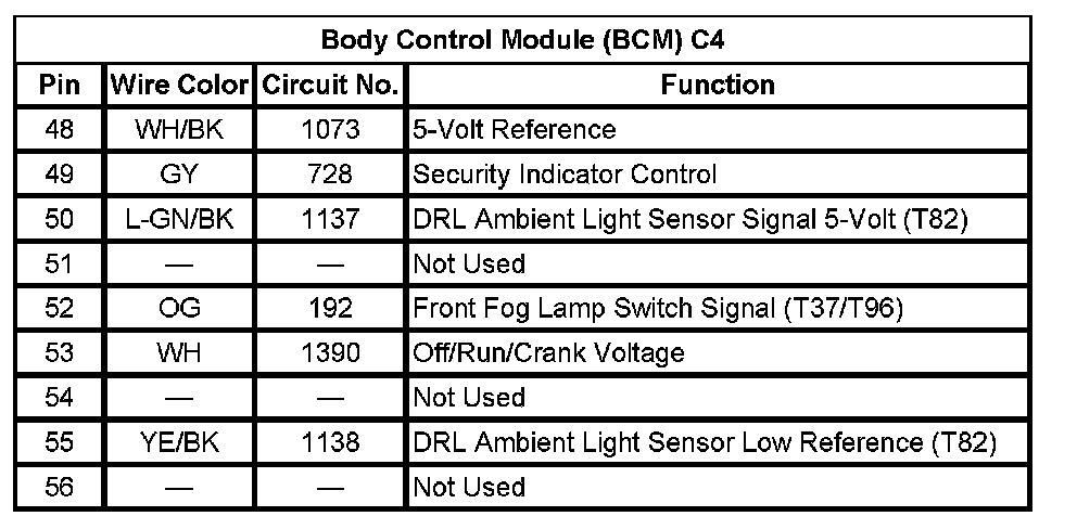 Factory service manual diagram