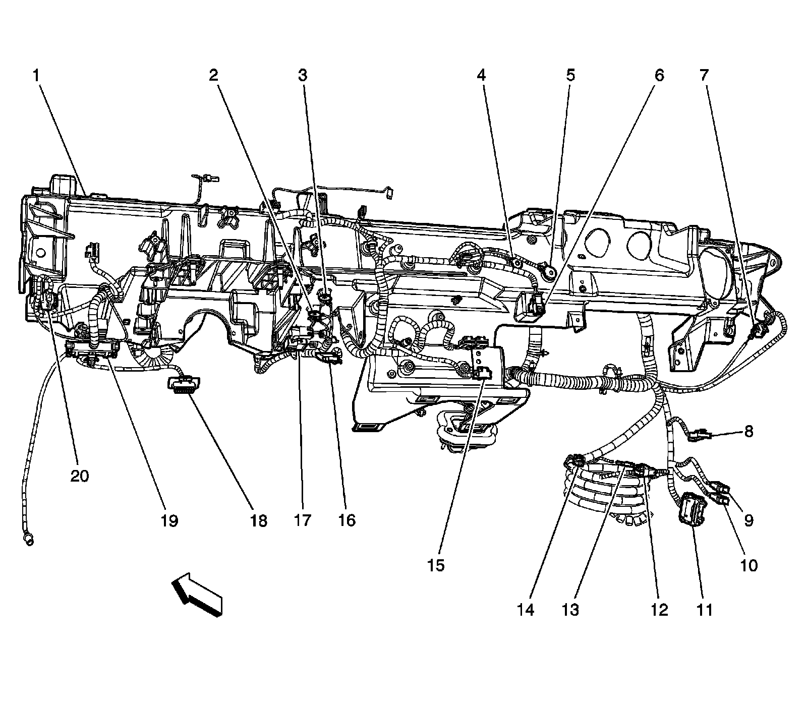 Factory service manual diagram