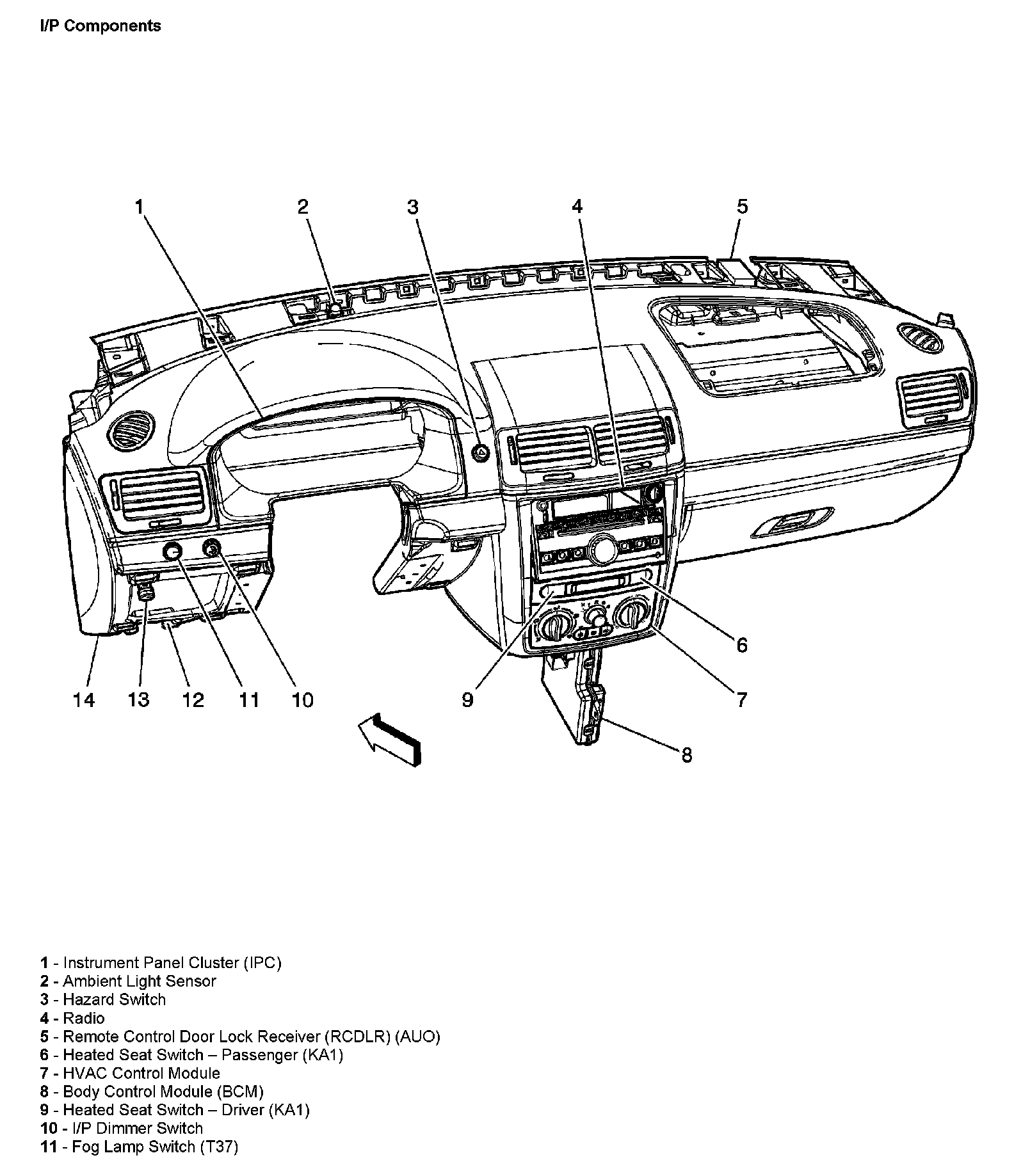 Factory service manual diagram