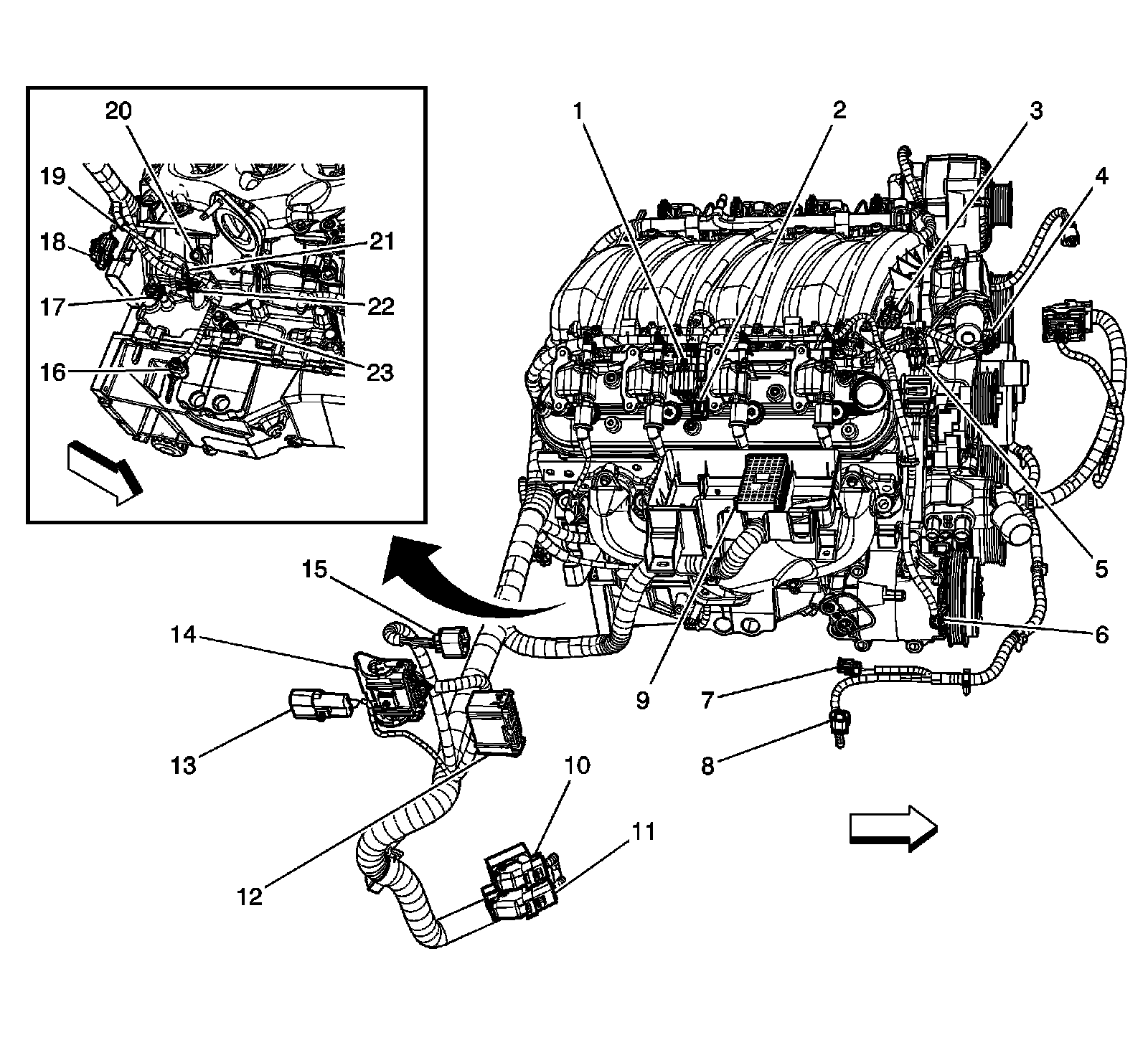 Factory service manual diagram