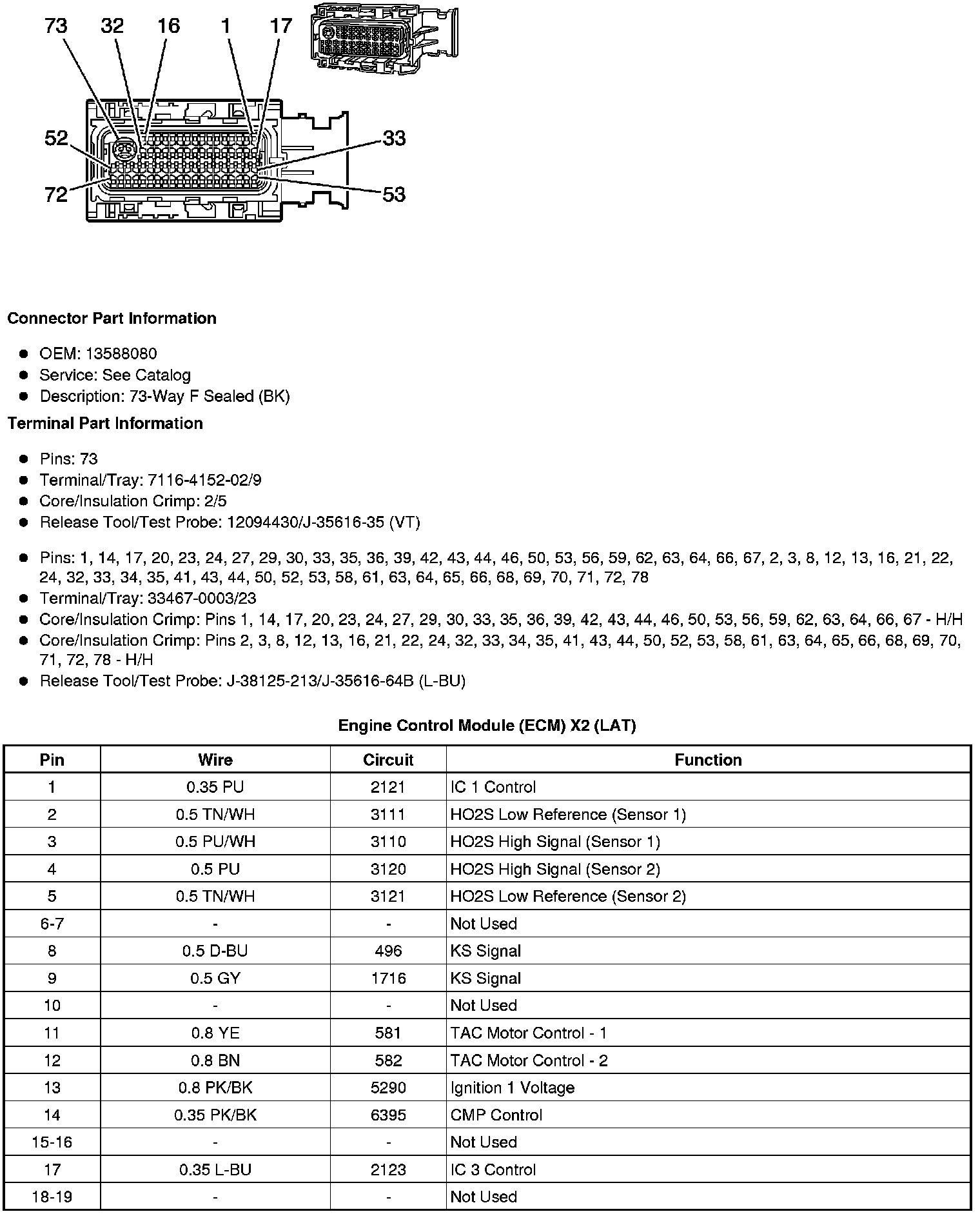 Factory service manual diagram
