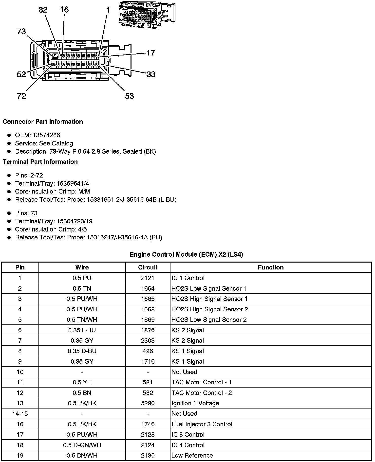 Factory service manual diagram