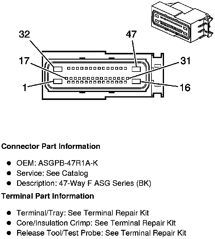 Factory service manual diagram