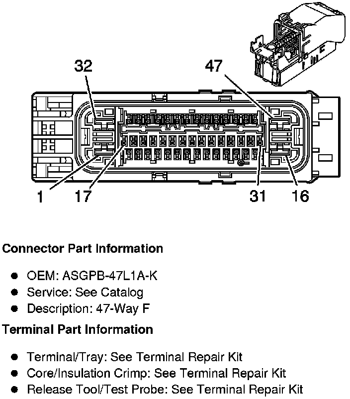 Factory service manual diagram