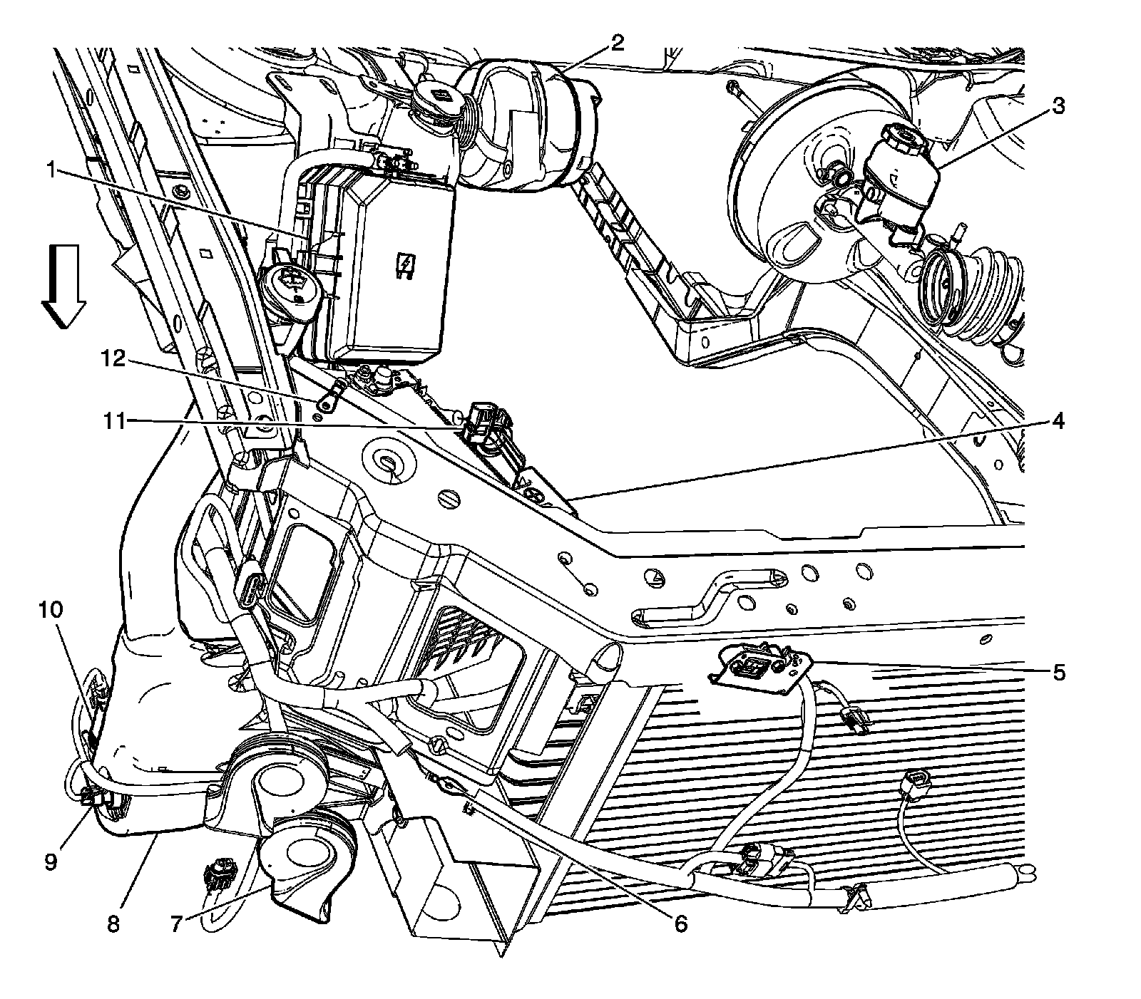 Factory service manual diagram