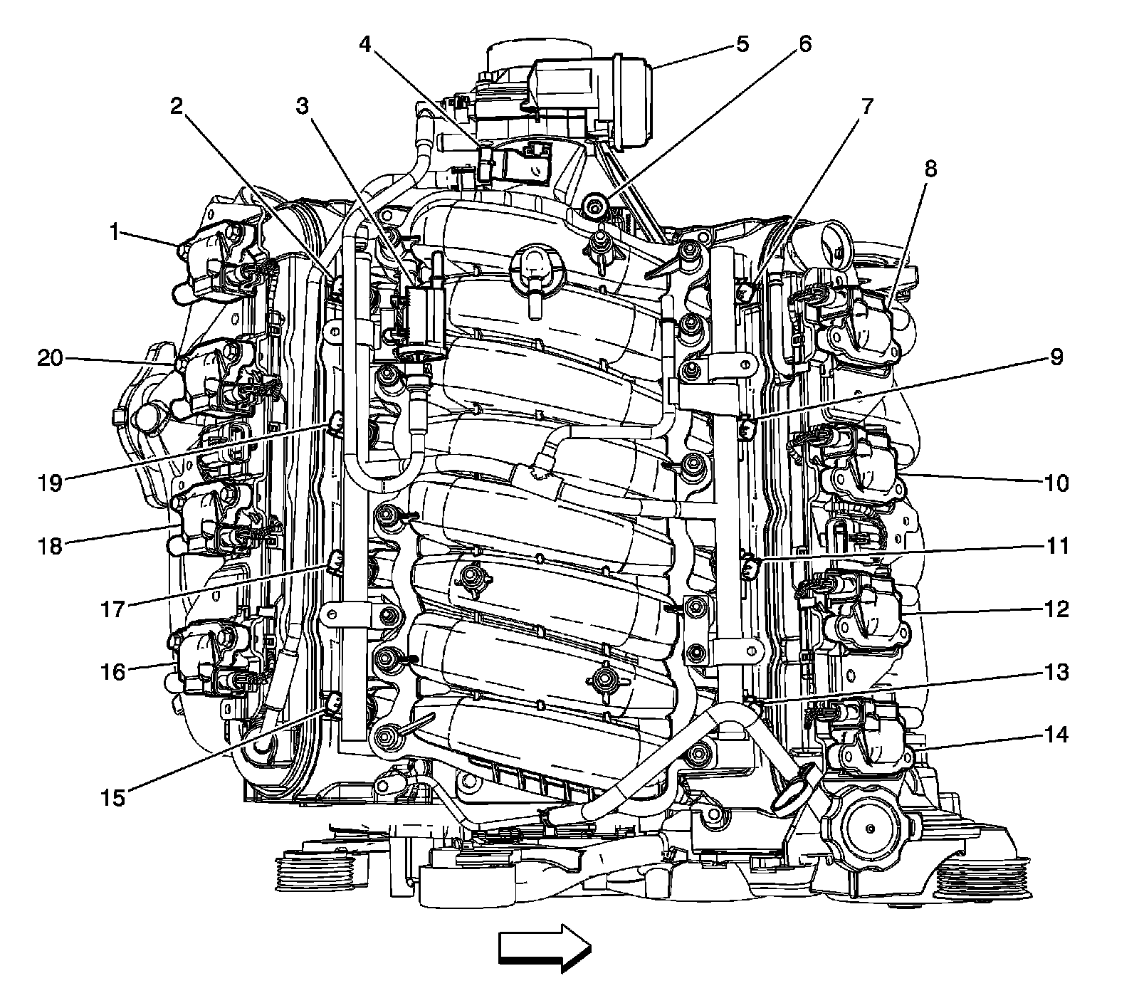 Factory service manual diagram