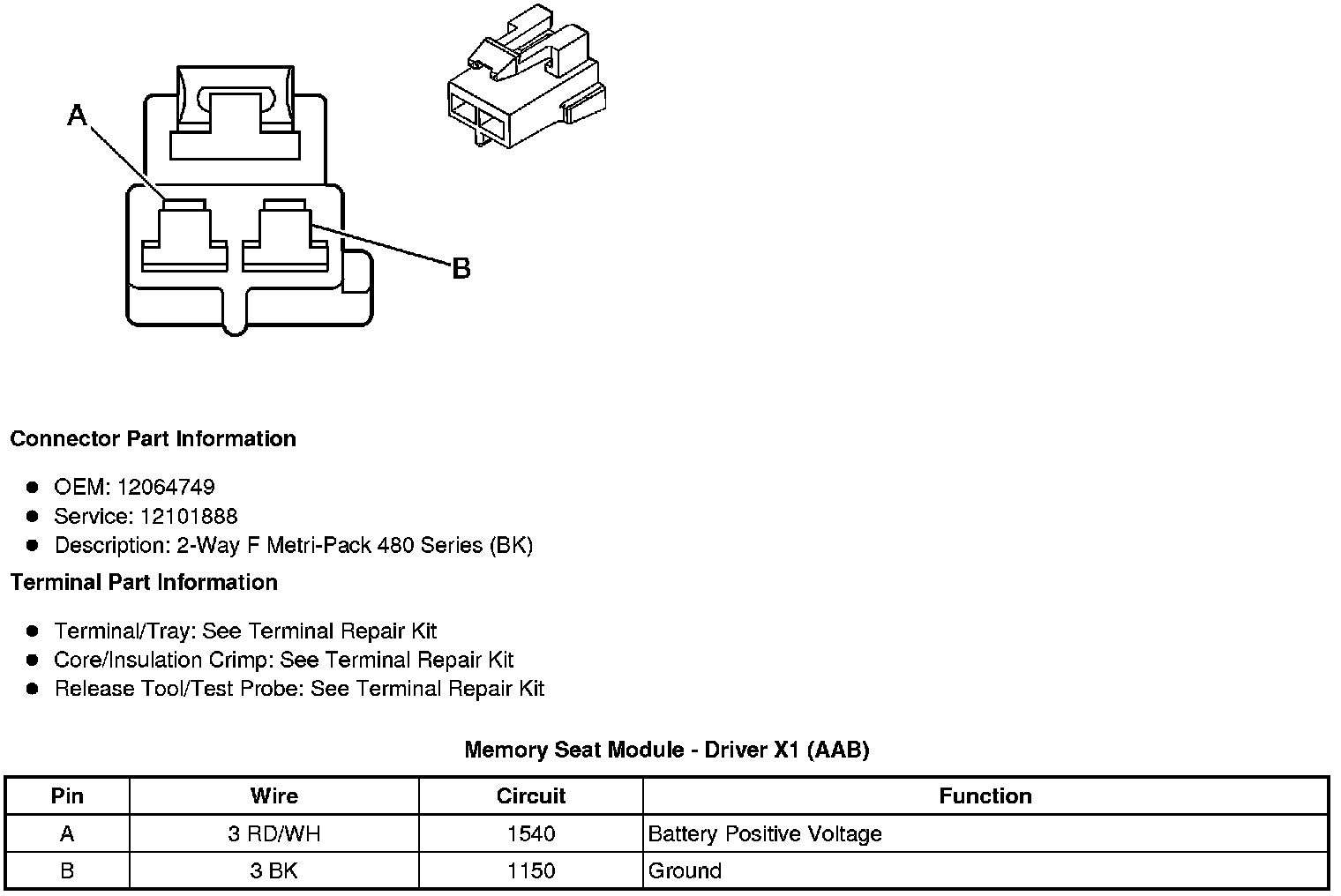 Factory service manual diagram