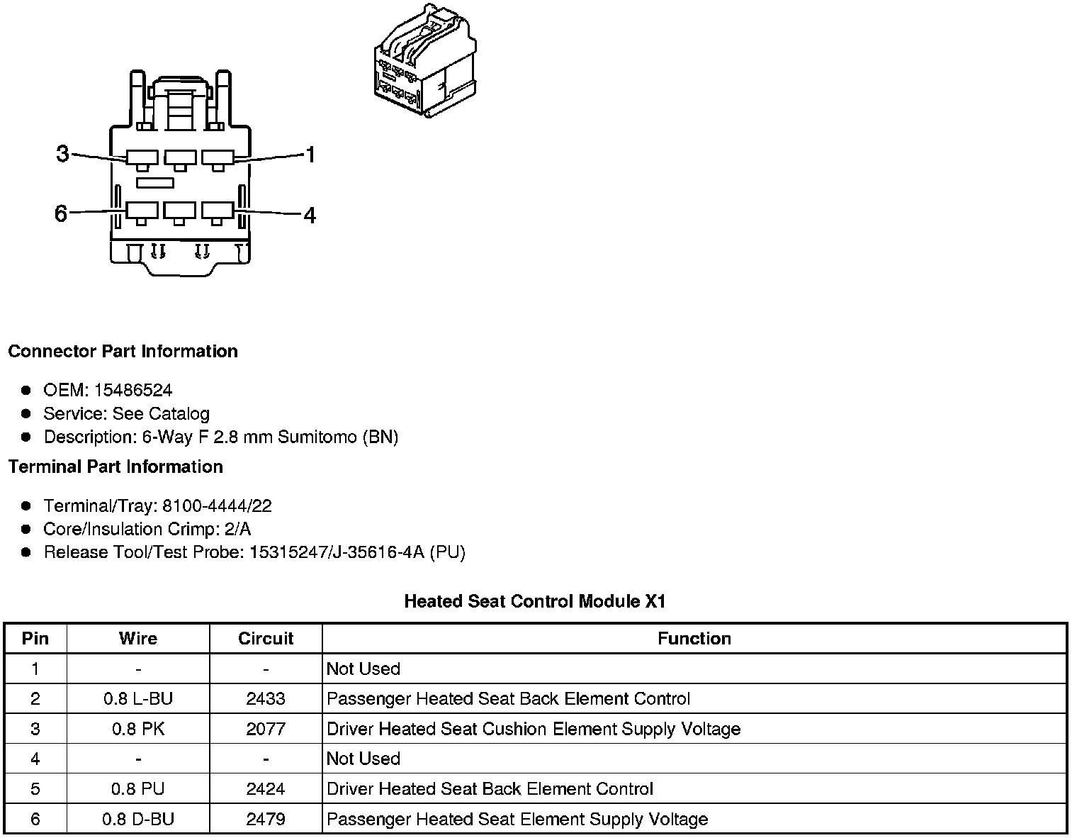 Factory service manual diagram
