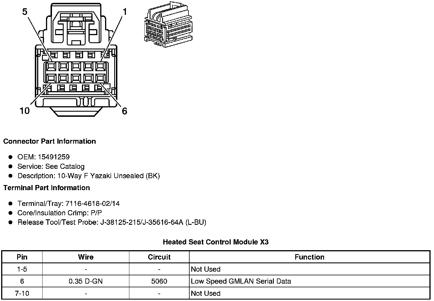 Factory service manual diagram