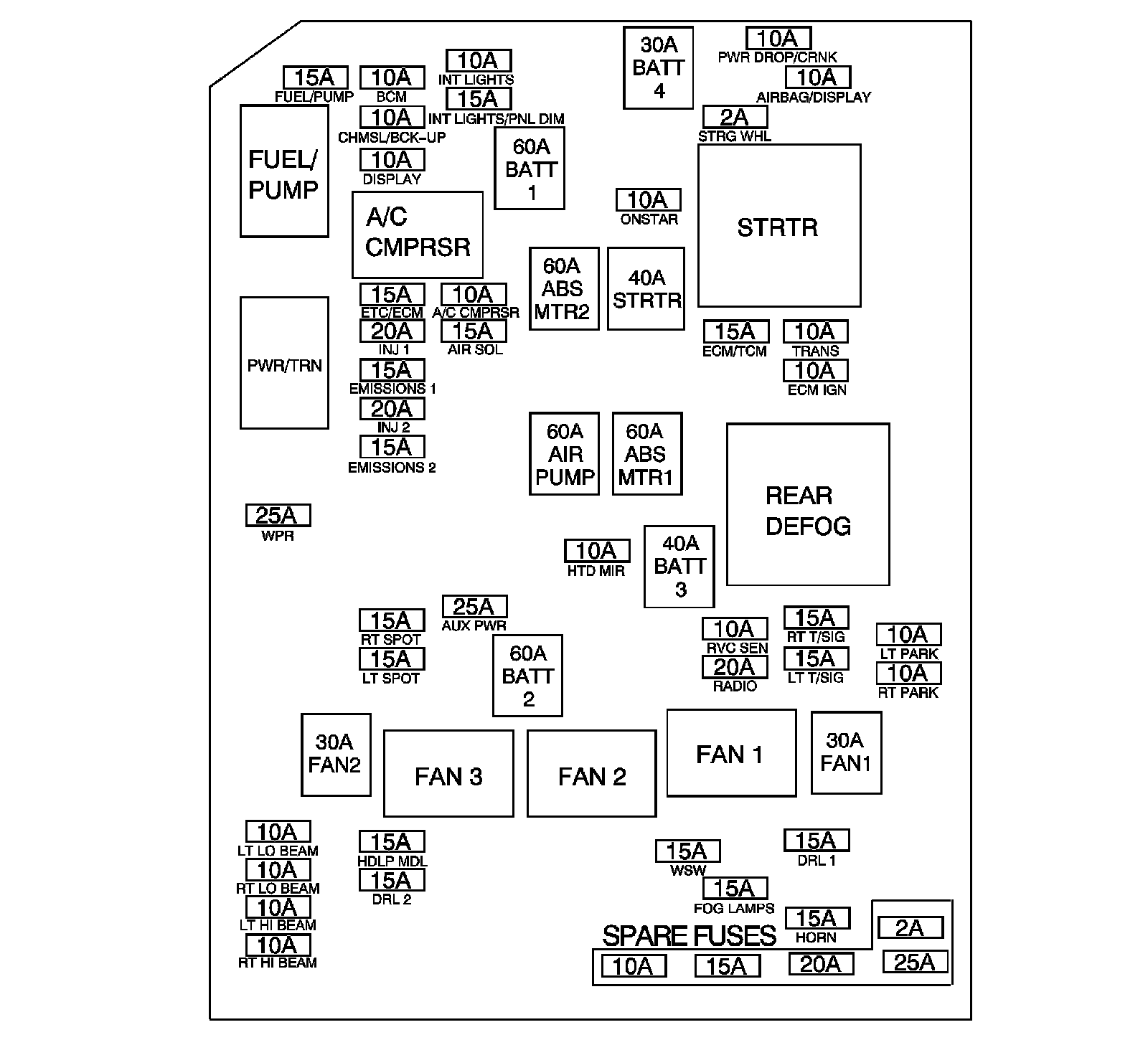 Factory service manual diagram